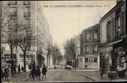 Ak La Garenne Colombes Hauts de Seine, Rue de la Pointe