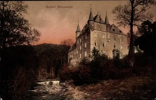 Ak Odenwald, Schloss Strauweiler
