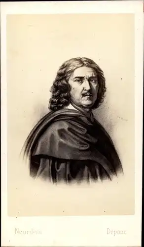 Carte de Visite Maler Nicolas Poussin