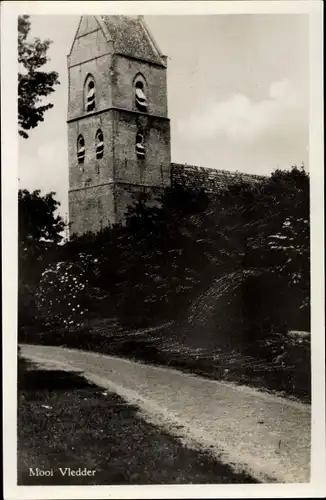 Ak Vledder Drenthe, Kerk