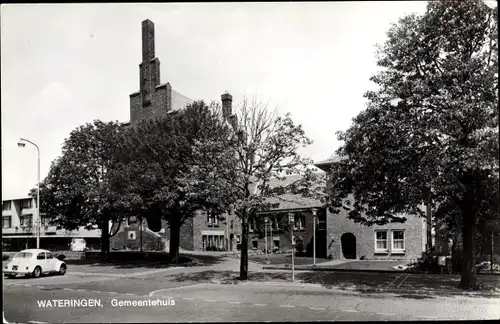 Ak Wateringen Südholland, Gemeentehuis