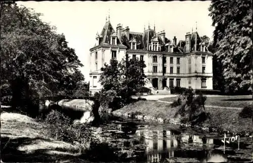 Ak Lagny Seine et Marne, Château de Fontenelle, Douves et sources