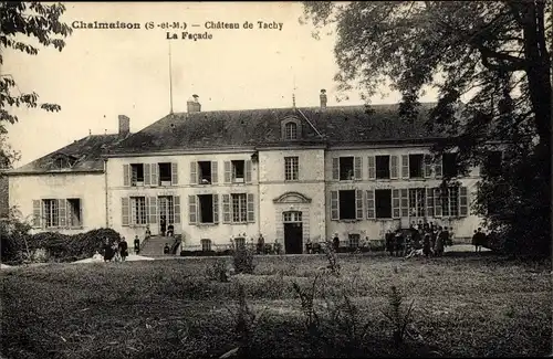 Ak Chalmaison Seine et Marne, Château de Tachy