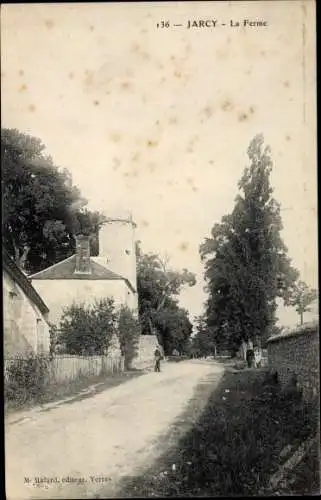 Ak Moulin de Jarcy Essonne, La Ferme, tour