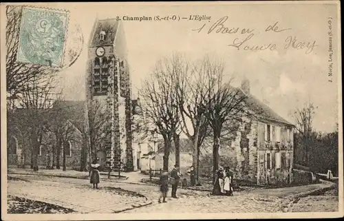 Ak Champlan Essonne, L'Eglise