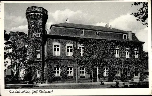 Ak Großkönigsdorf Königsdorf Frechen im Rhein Erft Kreis, Eisenbahnschule