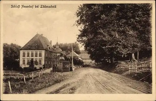 Ak Lüdenscheid im Märkischen Kreis, Schloss Neuenhof