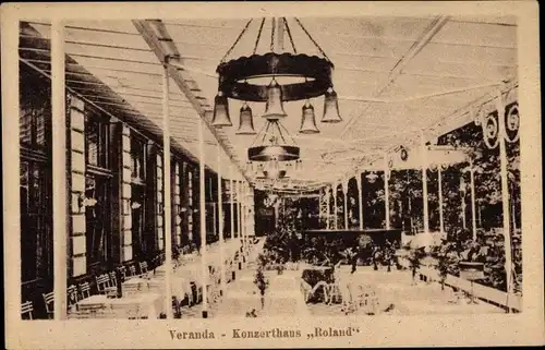 Ak Wrocław Breslau in Schlesien, Konzerthaus Roland, Kaiser Wilhelm Straße 172-174