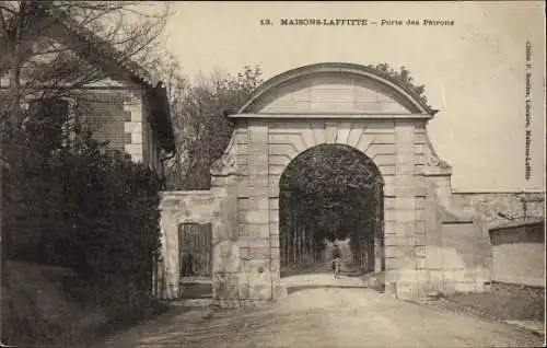 Ak Maisons Laffitte Yvelines, Porte des Petrons