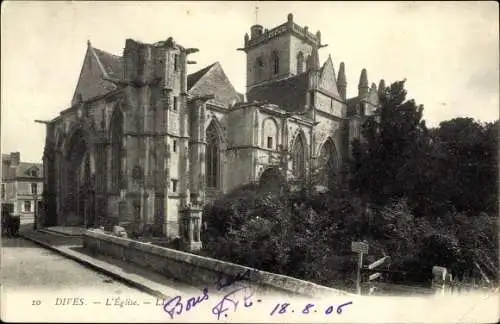 Ak Dives Calvados, L'Eglise