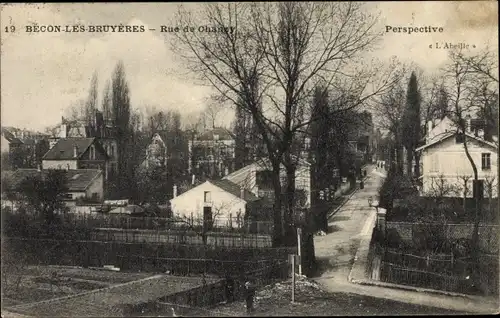 Ak Becon les Bruyeres Hauts de Seine, Rue de Chanzy