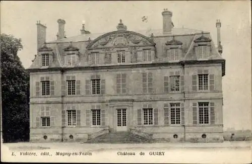 Ak Magny en Vexin Val-d’Oise, Guizy, Château de Guiry