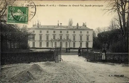 Ak Sucy en Brie Val de Marne, Chateau de Grand Val