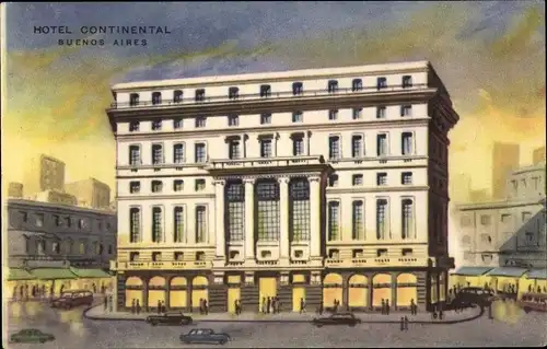 Ak Buenos Aires Argentinien, Hotel Continental