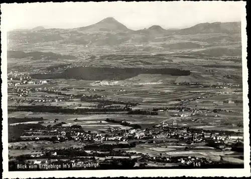 Ak Teplice Teplitz Schönau Region Aussig, Gesamtansicht