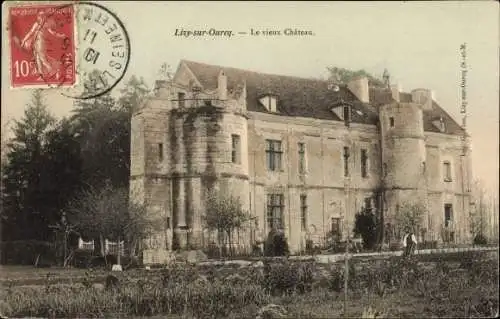 Ak Lizy sur Ourcq Seine et Marne, Le vieux Château