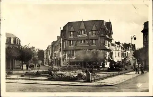 Ak Deauville Calvados, Plage Fleurie, Place Morny