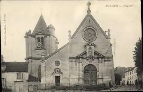 Ak Ecouen Val d’Oise, L'Église