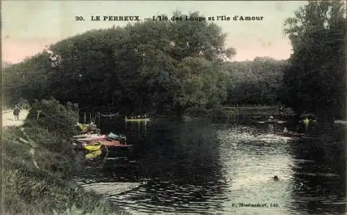 Ak Le Perreux Val de Marne, L'Ile des Loups, L'Ile d'Amour