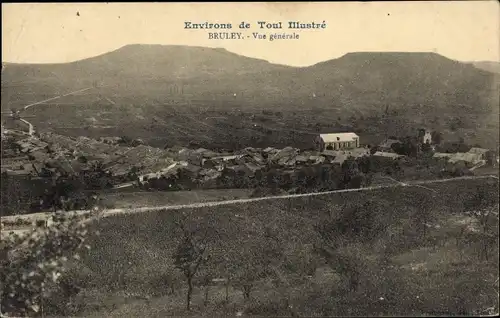 Ak Bruley Meurthe et Moselle, Panorama