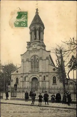 Ak Ris Orangis Essonne, Eglise