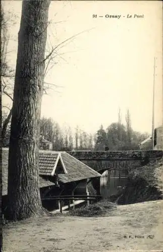 Ak Orsay Essonne, Le pont