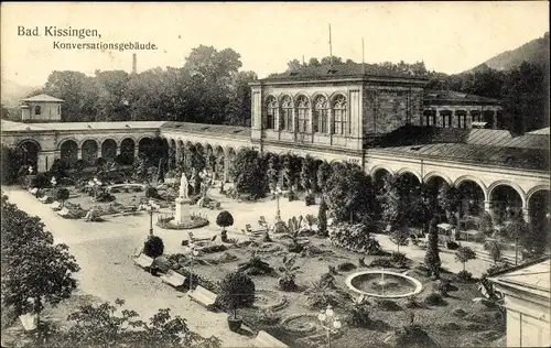 Ak Bad Kissingen Unterfranken Bayern, Konversationsgebäude