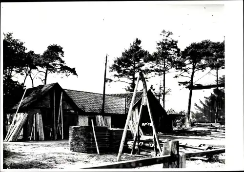 Foto Garstedt in Niedersachsen, Alte Lohnsägerei, Ulzburger Straße, 1950