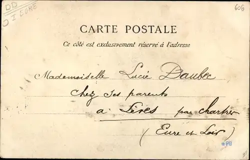 Ak Verneuil sur Avre Eure, Maison bois XVI Siecle, Rue de la Madeleine