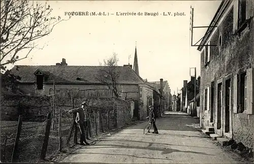 Ak Fougeré Maine-et-Loire, L'arrivee de Bauge