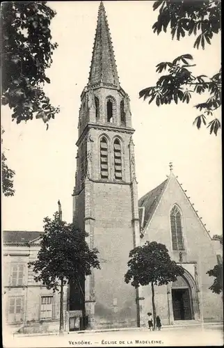 Ak Vendôme Loir et Cher, Église´de la Madeleine