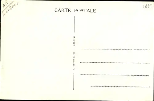 Ak Vendôme Loir et Cher, L'Hôtel Saillant