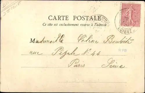 Ak Boiscommun Loiret, Rue principale