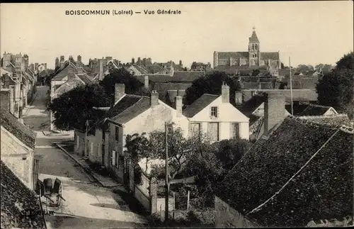 Ak Boiscommun Loiret, Vue generale