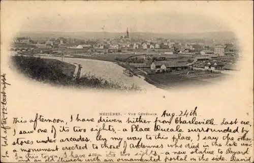 Ak Charleville Mézières Ardennes, Panorama