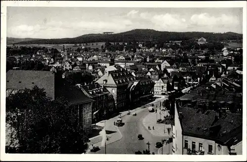 Ak Bayreuth in Oberfranken, Stadtansicht vom Schlossturm