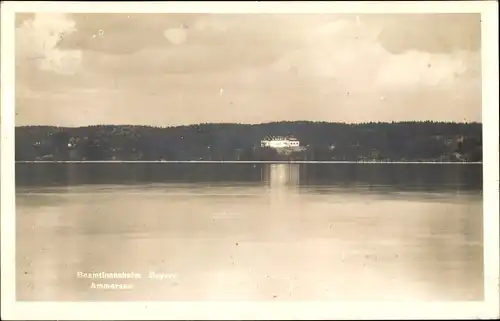 Ak Dießen am Ammersee, Blick zum Beamtinnenheim am Ammersee