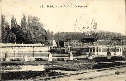 Ak Marly le Roi Yvelines, L'Abreuvoir