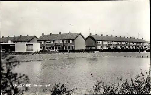 Ak Spijkenisse Südholland, Westersingel