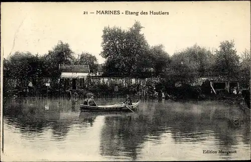 Ak Marines Val d’Oise, Etang des Hautiers