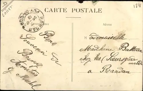 Ak Bonny sur Loire Loiret, Les Villas