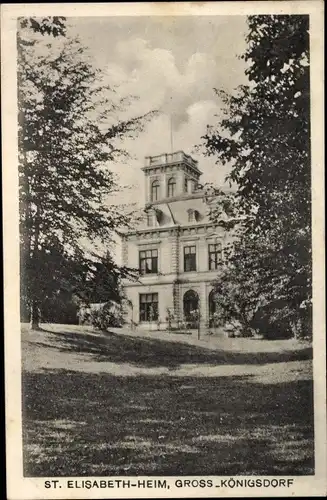 Ak Großkönigsdorf Königsdorf Frechen im Rhein Erft Kreis, St. Elisabeth Heim