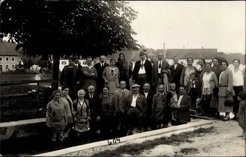 Foto Ak Bad Wörishofen im Unterallgäu, Gruppenportrait