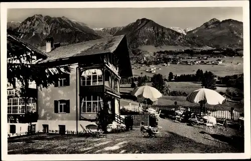 Ak Oberstdorf im Oberallgäu, Gasthaus Panorama
