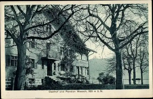 Ak Wasach Oberstdorf im Oberallgäu, Gasthof