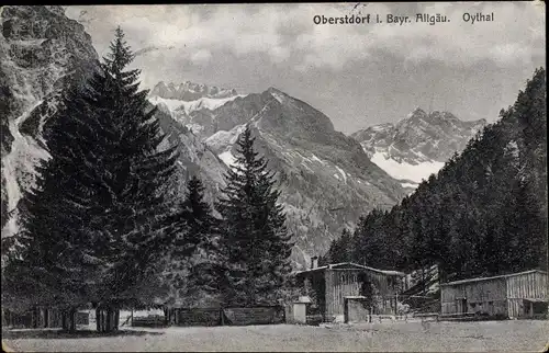 Ak Oberstdorf im Oberallgäu, Oythal