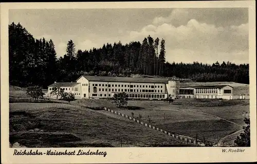 Ak Lindenberg im Allgäu Schwaben, Reichsbahnwaisenhort