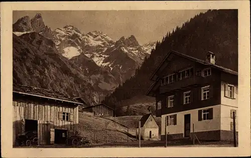 Ak Oberstdorf in Schwaben, Einödsbach, Gasthof
