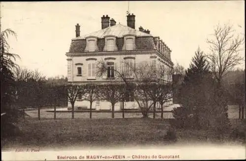 Ak Magny en Vexin Val-d’Oise, Château de Gueptant