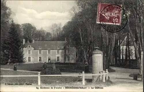 Ak Bernieres sur Mer Calvados, Le Chateau